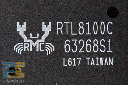 Sapphire Pure Element PE-AM2RS485M-2:   Realtek RTL8100C