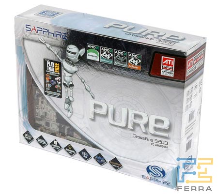 Sapphire Pure CrossFire 3200 PC-AM2RD580: 