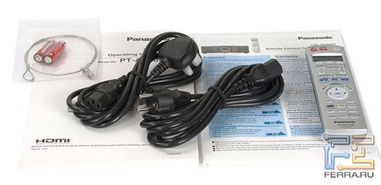 Panasonic PT-AE1000E:  
