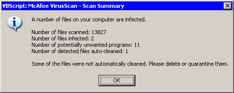 Mc�fee VirusScan