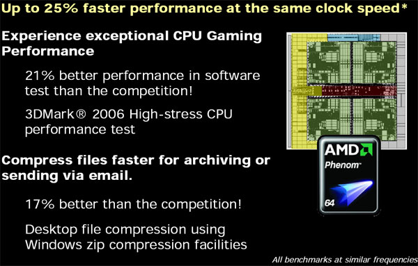   AMD Phenom    AMD Athlon