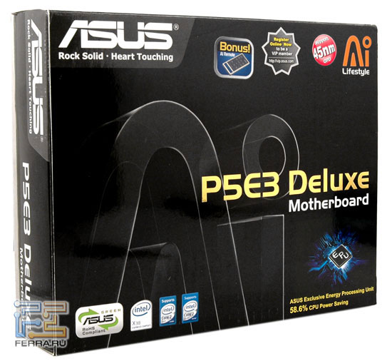  ASUS P5E3 Deluxe 1