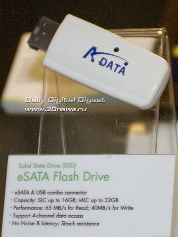 A-DATA eSATA SSD-