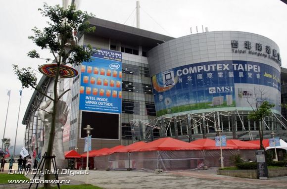 Computex 2008:  . Taipei World Trade Center Nangang Exhibition Hall
