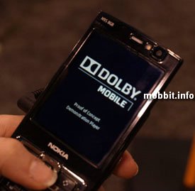 Dolby surround sound Nokia N95