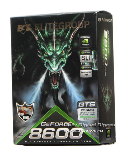   ECS GeForce 8600 GTS