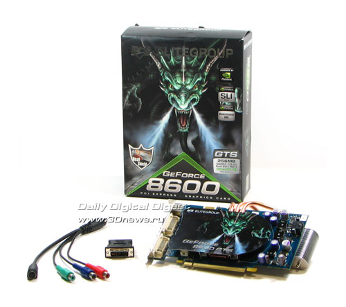 ECS GeForce 8600 GTS