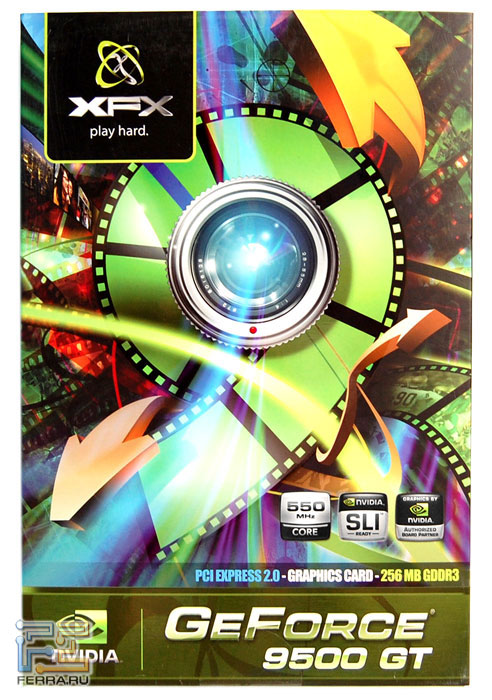  XFX GeForce 9500 GT 550M 256MB DDR3