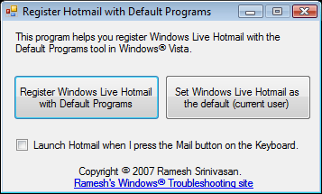   Windows Live Hotmail     