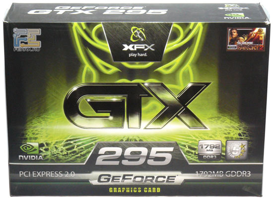  XFX GF GTX295 576M