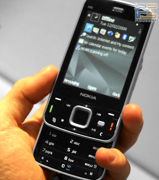 Nokia N96   Mobile World Congress 2008 1