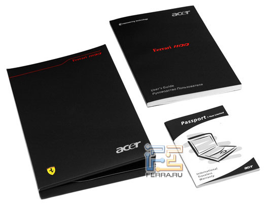 Acer Ferrari 1100: 