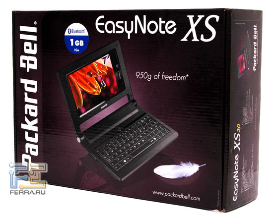 Packard Bell EasyNote XS: 