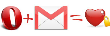 Opera loves Gmail 2.0