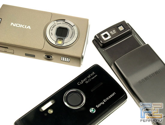 Nokia N95, Samsung G600, Sony Ericsson K850i –   5-  2