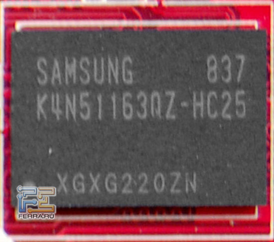  Samsung K4N51163QZ-HC25