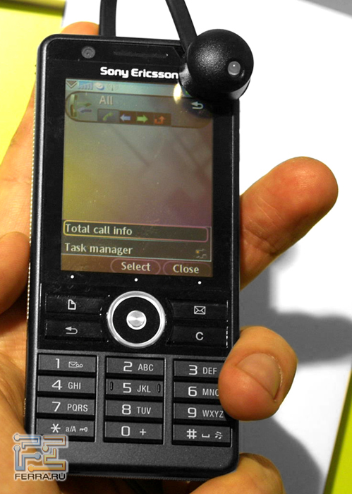 Sony Ericsson G900:  1