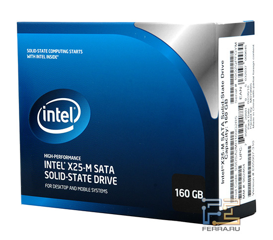 Retail  Intel X25-M G2 160 GB