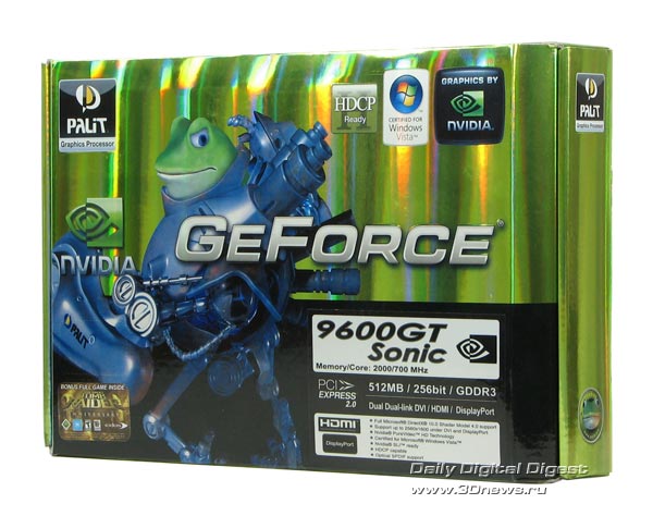 Palit GeForce 9600GT Sonic