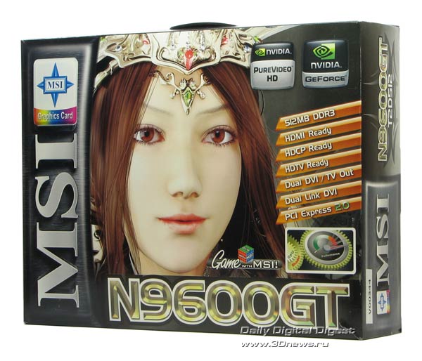  MSI N9600GT