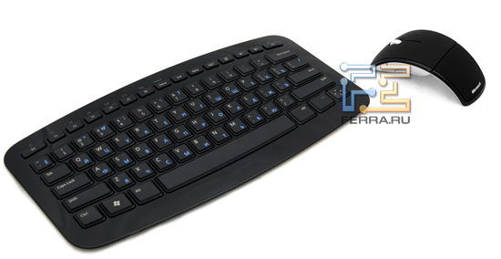  Microsoft Arc Keyboard   Microsoft Arc Mouse