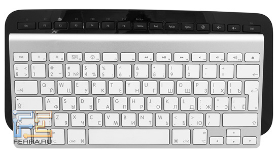   Microsoft Arc Keyboard  Apple Wireless Keyboard