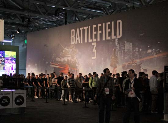  ,    Battlefield 3    ,  GamesCom 2011      