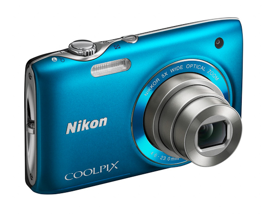 Nikon Coolpix S3100:  