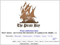 Торрент-трекер The Pirate Bay: первый приговор