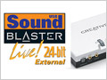 Creative SoundBlaster Live ! 24 bit USB eXternal:       